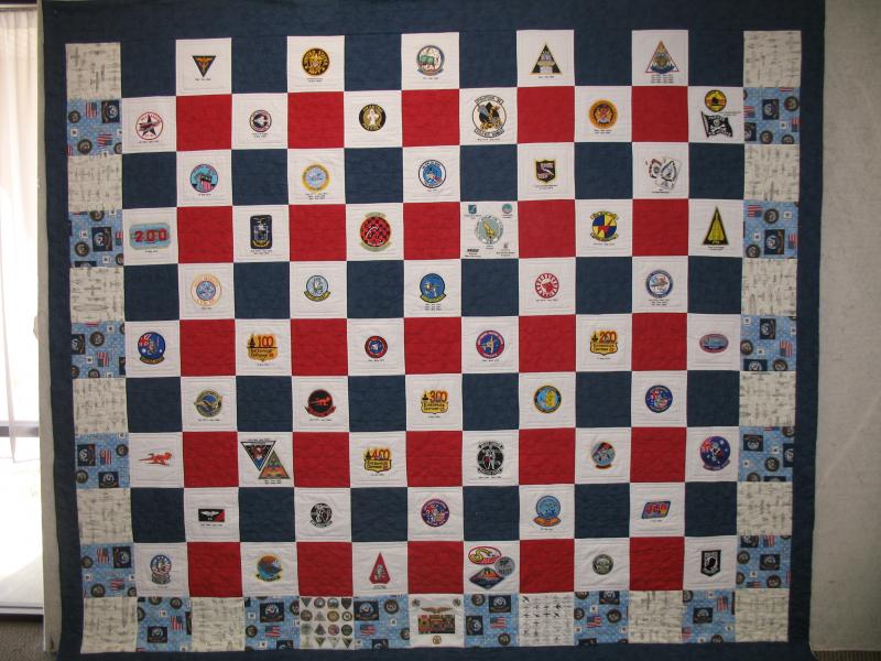 Patty and Alan's Navy Quilt (13 of 13)
